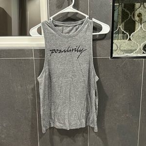Lululemon “positivity” tank